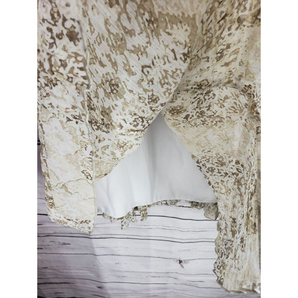 Ruby Rd. Layered Elastic Waist Printed Pleated Si… - image 8